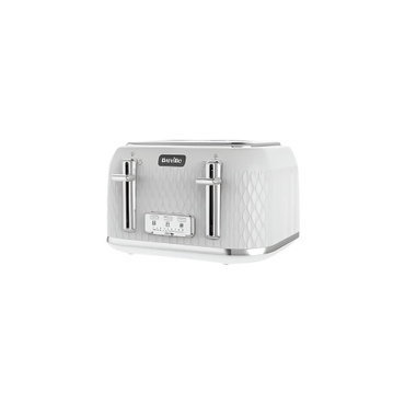 Breville VTT911 Curve 4 Slice Toaster White and Chrome – IndianGroceryUK